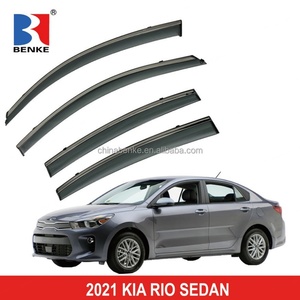 Déflecteurs de pluie adhésifs pour KIA RIO SEDAN 2018-2022 – Pare-vent de fenêtre de voiture - Product Image 2