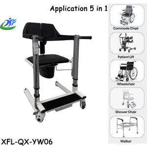 Silla Elevadora Plegable para Traslado <span class=keywords><strong>de</strong></span> Pacientes Mayores, para Rehabilitación, Uso en Hospitales, Centros <span class=keywords><strong>de</strong></span> Salud y Hogares <span class=keywords><strong>de</strong></span> <span class=keywords><strong>Ancianos</strong></span> - Product Image 4