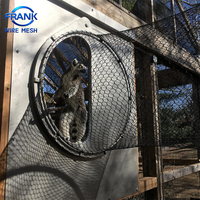 Filet en câble métallique en acier inoxydable AISI316 304 pour volière de zoo, cage à oiseaux et enclos pour perroquets