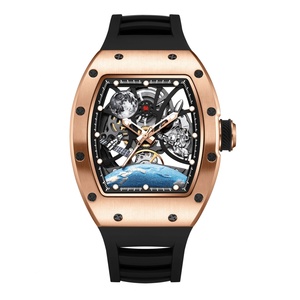 Wholesale Steel Case Tourbillon Automatic <b>Mechanical</b> <b>Watch</b> Luxury Hollow Dial Men's <b>Watch</b> CHANCE JC-9-190G-14-S - Product Image 5