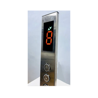 Panneau de commande d'ascenseur moderne en acier inoxydable au design traditionnel pour appartements, hôpitaux, hôtels, pièces détachées, Inde