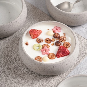 Vajilla de Cerámica Casual 2026 para Hostelería, Juego de Tazones para Postres, Aperitivos y Tapas, Vajilla Redonda de Cerámica para Pudín, Tazón para Arroz Indio - Product Image 2