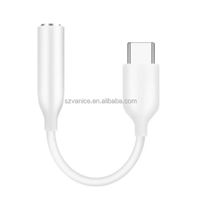 Premium Digital DAC USB Type C to 3.5MM Headphone earphones Jack Audio Adapter