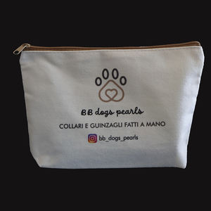 促销免费库存样品定制设计棉化妆袋帆布化妆品化妆包带拉链化妆品包装 - Product Image 1