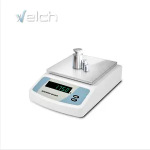 Dijital manuel laboratuvar denge ölçeği SF400 ABS plastik yüksek doğruluk dijital yük hücresi ağırlık fonksiyonu beyaz