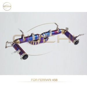 <span class=keywords><strong>ท่อไอเสีย</strong></span>สำหรับ Ferrari 458 ไทเทเนียม Catback คุณภาพสูง ไม่มีวาล์ว  ท่อเก็บเสียงเพิ่มประสิทธิภาพสำหรับ Ferrari - Product Image 3
