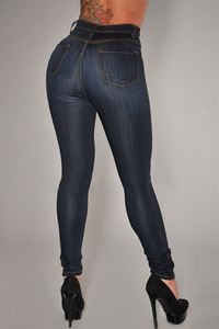 Pantaloni <span class=keywords><strong>Jeans</strong></span> da Donna Taglie Forti Vestibilità Aderente a Vita Alta in Cotone Denim Vintage Traspiranti Modello <span class=keywords><strong>Mom</strong></span> <span class=keywords><strong>Jeans</strong></span> Lavaggio Medio Casual - Product Image 2