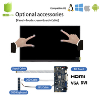 Layar LCD AUO 14.0" 1920*1080 FHD G140HAN01.1 Panel Kontrol Otomasi Industri Modul LCD 14 Inci