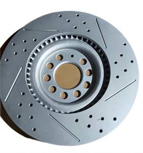 Disque de frein avant Pièces de voiture Disque de frein 312mm 8N0615301A 34193 pour Volkswagen Golf - Product Image 1