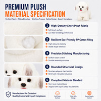 Robot chien de compagnie IA réaliste de haute qualité, jouet en peluche intelligent parlant, robot IA d'apprentissage de l'anglais, robot compagnon IA en peluche