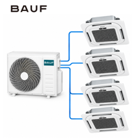 Système de climatisation multi-zones BAUF Smart 1 Drive 2, unité extérieure 18000 BTU avec cassette de plafond 9000 BTU