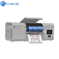 Impresora UV DTF A3 DX5 de rollo a rollo para etiquetas y tarjetas/papel, máquina automática de alta velocidad
