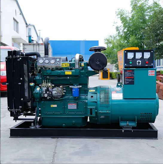 Sessiz ses yalıtımı 1000kw 1250kva 1500kw 1875kva dizel jeneratör fırçasız alternatör ile 380V 400V