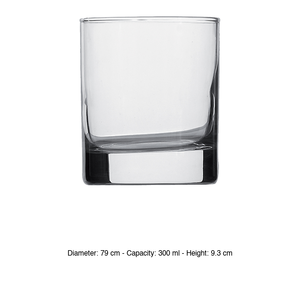 แก้วน้ำไอซ์แลนด์ DOF 30 cl Arcoroc สูง 9.3 ซม. เส้นผ่านศูนย์กลาง 7.9 ซม. - Product Image 3