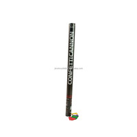 Vente en gros de canons à confettis écologiques de 80 cm pour les anniversaires, Noël, Halloween et les fêtes du Nouvel An