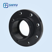 Bride fendue industrielle en PVC PN16 DN15 à DN400, bride Van Stone, conception en deux parties pour un alignement facile des boulons, norme GB DIN