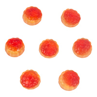 Bonbons gélifiés en forme de framboise en gros, deux couleurs, doux et moelleux, bonbons gommeux en vrac, fournisseur OEM ODM personnalisé