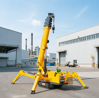 Schwerer Industrieller 18m Hydraulisch Angetriebener Spinnenkran mit 360° Drehkörper für Kraftwerksanlagen-Hebevorgänge