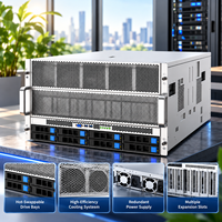 Pabrik Server AI 8 GPU AMD EPYC 9004/9005 PCIe 5.0 untuk Simulasi Mengemudi Otonom OEM ODM