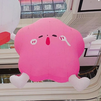 Costume de mascotte gonflable personnalisé en forme d'animal de dessin animé, modèle géant élégant pour la publicité d'événements importants et la décoration de tentes