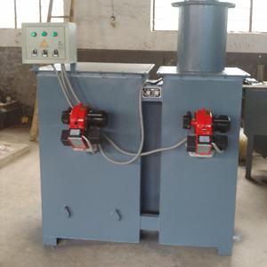 無煙ペット用サイクロン廃棄物焼却炉300キログラム/時間容量2.2kWパワーモーター - Product Image 5