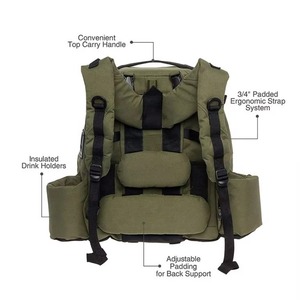 Muestra gratuita, al por mayor, OEM, ODM, mochila deportiva ligera para discos de golf con soporte para botella de agua, con capacidad para más de 25 discos - Product Image 3