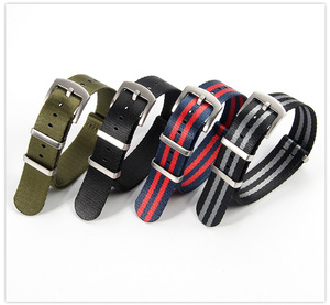 Cinturino impermeabile per orologio in tessuto Premium a sgancio rapido cinturino regolabile per uomo donna Samsung <span class=keywords><strong>Huawei</strong></span> - Product Image 2