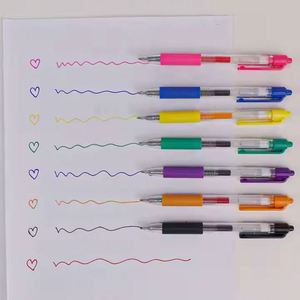 Hot Selling Personalized Advertising Custom Logo <b>Multi</b>-<b>color</b> Paper Gel <b>Pen</b> for Promotional Gifts-Cheap Office & School Use - Product Image 3