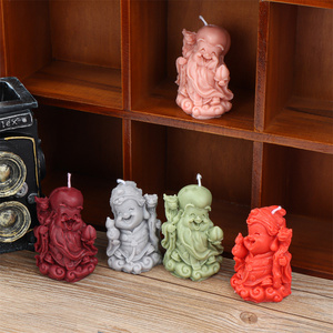 Moule en silicone 3D pour figurines de la mythologie traditionnelle (Dieu de la longue vie, couple, grand-père, grand-mère) pour gâteaux, bougies, savons et outils de pâtisserie - Product Image 5