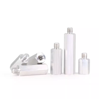 Aluminum Alloy Single-Head Hexagonal Stud M3M6 Fastener Support Isolation Column Chassis Motherboard Column Screw Connection MD