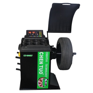 Chentuo CT9907 10-24 pouces Machine d'équilibrage de roue de voiture 220V/110V vente d'équipement de véhicule de Machine d'équilibrage de réparation de roue - Product Image 1