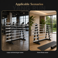 Équipement de Musculation de Fitness Commercial Personnalisable avec Logo, Barre d'Haltérophilie pour Compétition, Salle de Sport et Domicile