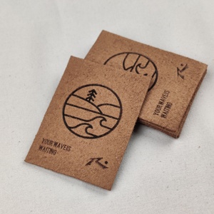 แผ่นป้ายหนังเทียม PU เป็นมิตรกับสิ่งแวดล้อมพร้อมลายนูนและประดับเลื่อมสำหรับหมวกกระเป๋าเสื้อผ้า - Product Image 6