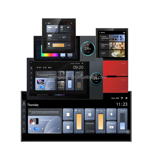 Intelligent Control Panel 4/6/7/8/10/12 Inch Multi-functional Touch Screen Android OS Tuya Wifi Zigbee Gateway for Smart Home