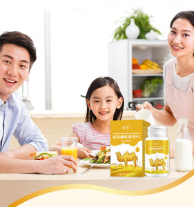 Permen Kunyah Kalsium Susu Unta Probiotik OEM untuk Anak-anak, Remaja, dan Dewasa Tablet Susu Unta Kalsium Tinggi 1g X 60 Pcs - Product Image 3