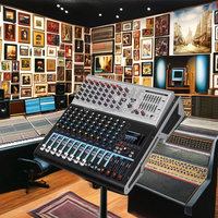 Console de mixage audio professionnelle TNH TX10 10/14/18/22 canaux, 4 groupes, 4 bus, double processeur d'effets DSP 99 pour église et concert