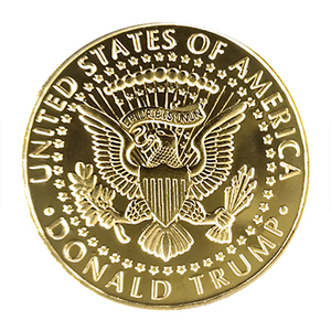 Pièce de monnaie dorée sur mesure, médaille souvenir en cuivre plaqué or, pièce de monnaie moulée sur mesure pour cadeaux promotionnels en gros transfrontalier - Product Image 3