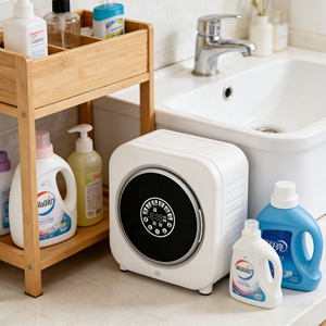 Lave-linge et sèche-linge spécifique pour bébé, multifonctionnel, avec fonction de réservation de lavage et lumière bleue antibactérienne - Product Image 6