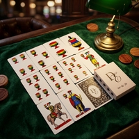 Cartes à jouer publicitaires personnalisées extra-épaisses, cadeaux de mariage, jeu de poker personnalisé avec photo, finition brillante/mate, logo personnalisé