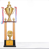 Trophées Métalliques Dorés, Argentés et Marron pour le Cricket, Couronne Sportive en Métal à Graver – Vente Chaude en Europe