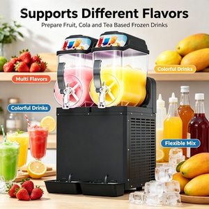 <span class=keywords><strong>Macchina</strong></span> <span class=keywords><strong>per</strong></span> Slush in Acciaio Inox, Capacità 12L*2/36L, Ecologica, Commerciale, con Sbrinamento Automatico, <span class=keywords><strong>per</strong></span> Hot Dog e Snack - Product Image 5