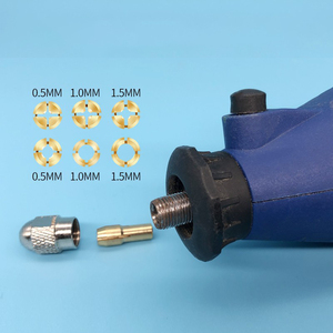 Adaptateur de mandrin de perceuse miniature 0,5 mm-3,2 mm en laiton, adaptateur de pinces de serrage micro en laiton pour outil rotatif électrique - Product Image 3