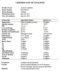 Suplemento Alimentar ISO Aditivo Alimentar Acetil-<span class=keywords><strong>L</strong></span>-Carnitina Pó de Acetil <span class=keywords><strong>L</strong></span>-Carnitina para Emagrecimento - Product Image 4