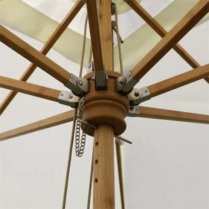 2.3 x2.3m竹阳伞庭院花园竹阳伞户外大型中心杆 - Product Image 3
