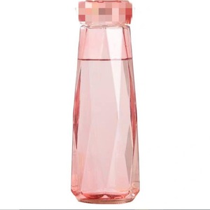 Verres à boire en cristal transparent, gobelets en diamant, bouteille d'eau promotionnelle créative, bouteille d'eau en verre de haute qualité personnalisée <span class=keywords><strong>pour</strong></span> femmes - Product Image 5