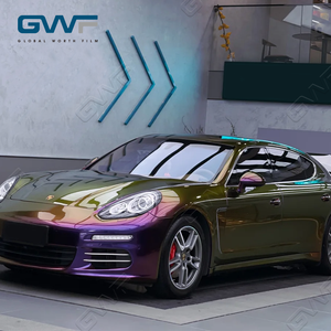 Nouvel arrivage Film de protection de la peinture PET PPF couleur spéciale Romance rouge Alexander argent auto-cicatrisation autocollants de carrosserie colorés - Product Image 3