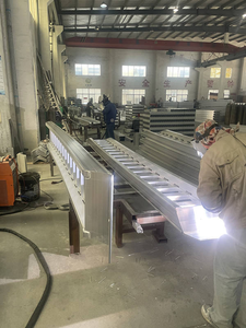 Rampes de chargement en aluminium <span class=keywords><strong>3M</strong></span> 4T pour Kobuta et Bobcat Rampes et supports de motocyclettes sur chenilles en caoutchouc - Product Image 2