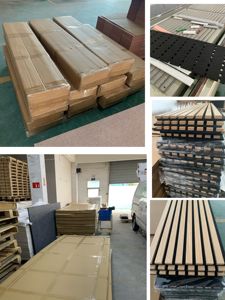 Roydaa <span class=keywords><strong>pannello</strong></span> <span class=keywords><strong>MDF</strong></span> ad alta densità su misura dimensioni e colore fonoassorbente <span class=keywords><strong>pannello</strong></span> acustico - Product Image 6