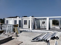 Module de conteneur plat moderne à faible coût de 10 pieds 20 pieds 40 pieds Prix de la maison Maison préfabriquée Maison préfabriquée modulaire