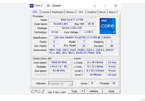 Nouveau processeur <span class=keywords><strong>I7</strong></span> série Cpu 8 cœurs <span class=keywords><strong>I7</strong></span>-11700 <span class=keywords><strong>LGA</strong></span> <span class=keywords><strong>1200</strong></span> 11Gen 2.5GHZ - Product Image 5
